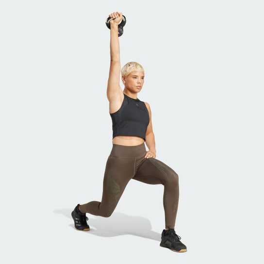 Regata Adidas Treino Short-Length Pro Series Feminina