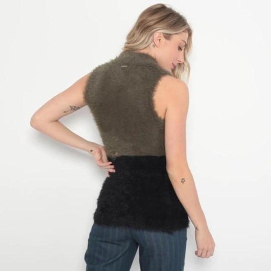 Regata Calvin Klein Jeans Tricot Pelos /Preto - CF8OF04WR319-0684