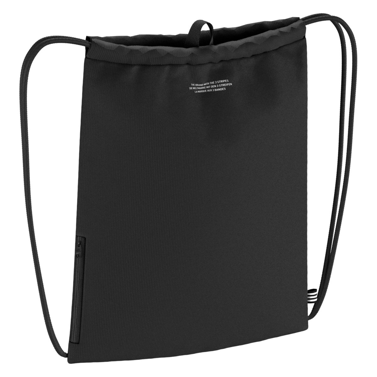 Sacola Adidas Gym Bag Tiro Preto e Branco Loja do Inter