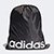 Sacola Adidas Logo Linear - Preto+Branco