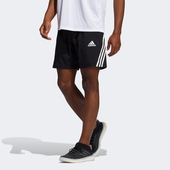 Short Adidas Aeroready 3 Listras Masculino