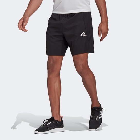 Short Adidas D2M Plano Masculino