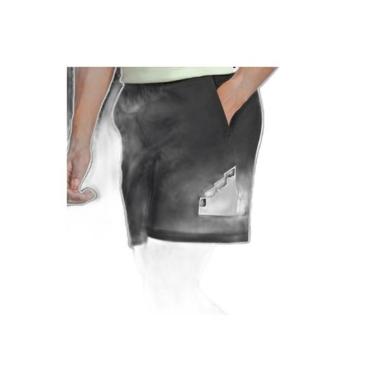 Short Adidas Future Icon Bos Preto/ Branco P