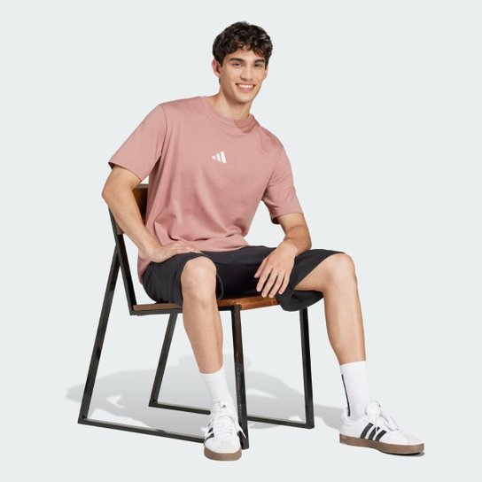 Short Adidas Moletinho Essentials Big Logo Masculino