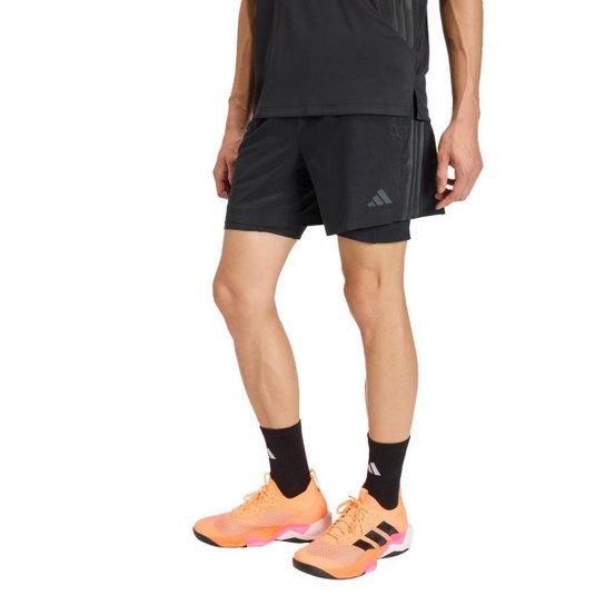 Short Adidas Treino Tech Essentials 2 Em 1