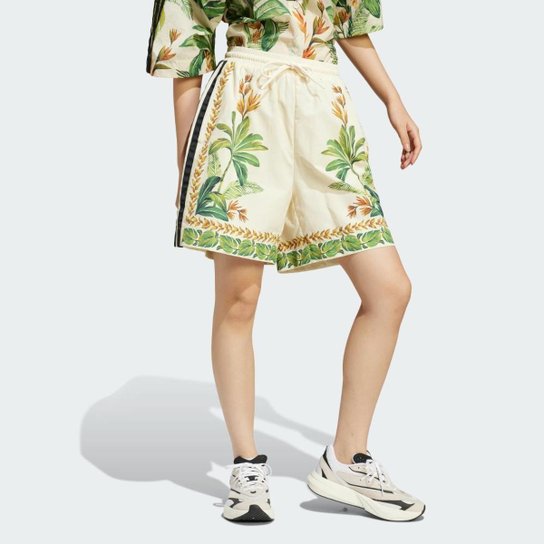Short Adidas x FARM Premium Feminino