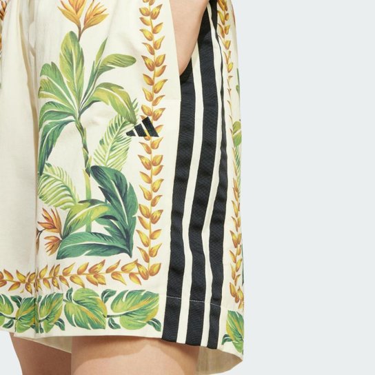 Short Adidas x FARM Premium Feminino