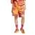 Short Adidas x FARM Premium Feminino - Laranja
