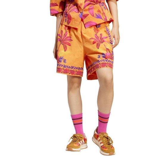 Short Adidas x FARM Premium Feminino