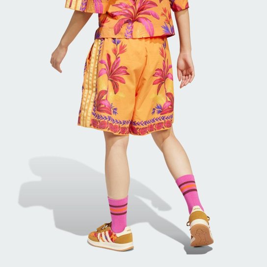 Short Adidas x FARM Premium Feminino