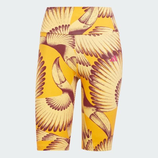 Short Ciclista Adidas x FARM Feminino