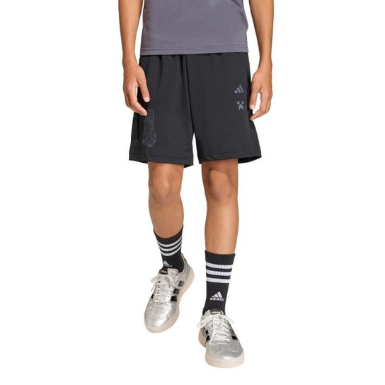Short Infantil Adidas Treino Minecraft
