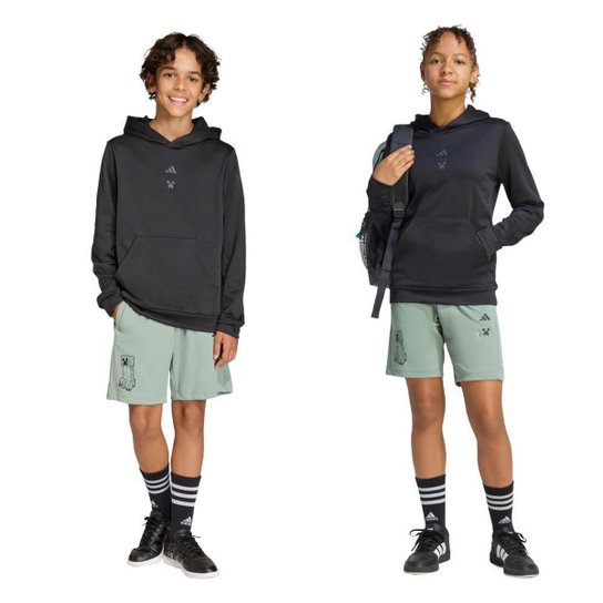 Short Infantil Adidas Treino Minecraft