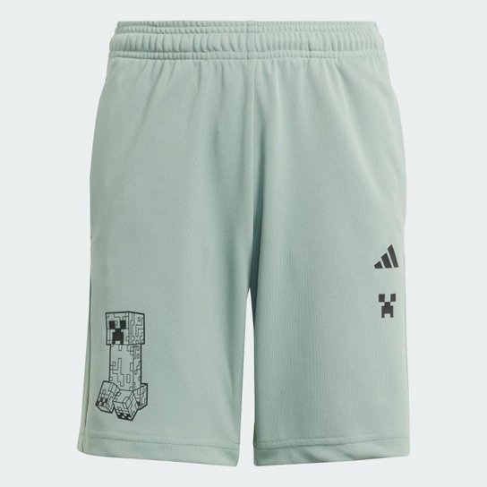 Short Infantil Adidas Treino Minecraft