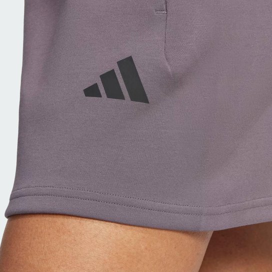 Shorts Adidas Future Icon Feminino Cinza