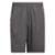 Shorts Adidas Malha adidas 3-Stripes AEROREADY Masculino - Cinza