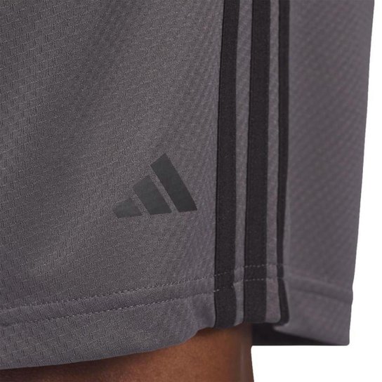 Shorts Adidas Malha adidas 3-Stripes AEROREADY Masculino