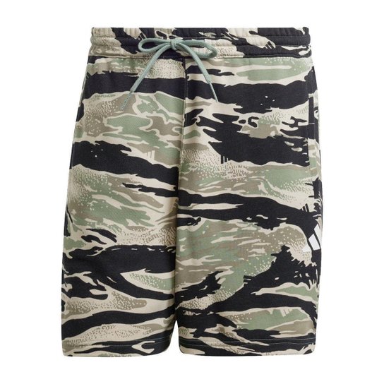 Shorts Adidas Moletinho Essentials Camo Masculino