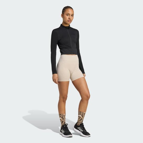 Shorts Adidas Workout Essentials de Malha Feminina