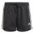 Shorts Infantil Adidas 3-Stripes GN1460 - Preto+Branco