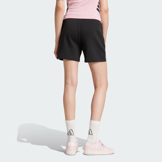 Shorts Moletinho Essentials Color Pop Adidas Feminino