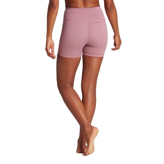 SHORTS YOGA LATIN FIT IJ9352 - ROSE/BRANCO PP