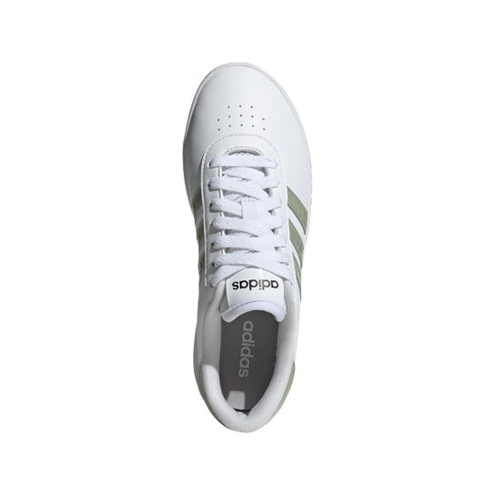 Tênis Adidas Court Bold Feminino - Branco+Verde