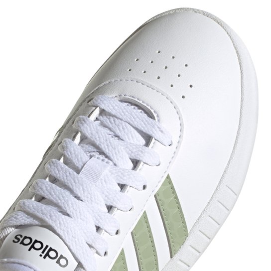 Tênis Adidas Court Bold Feminino - Branco+Verde