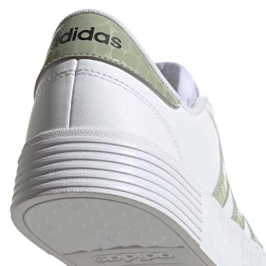 Tênis Adidas Court Bold Feminino - Branco+Verde