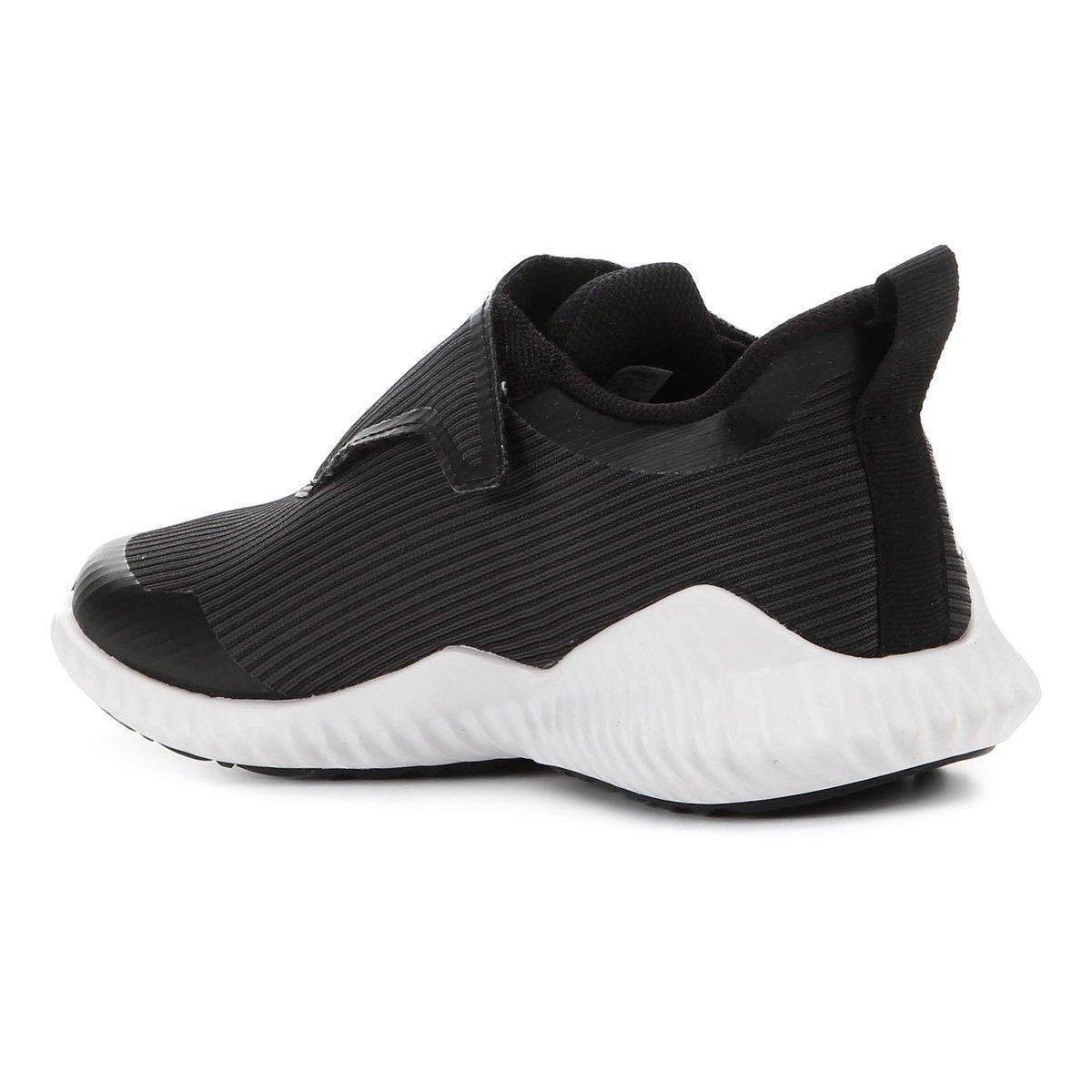 Tênis Adidas Fortarun AC K Infantil - Branco+Preto | Loja do Inter