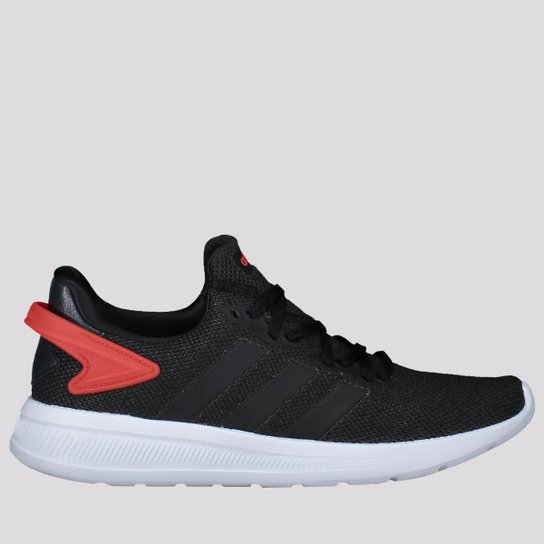 Tênis Adidas Lite Racer BYD 2.0 Preto e Vermelho