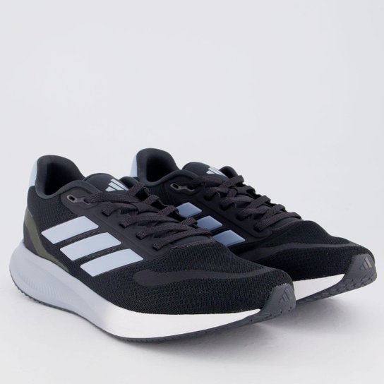 Tênis Adidas RunFalcon 5 Preto e Cinza