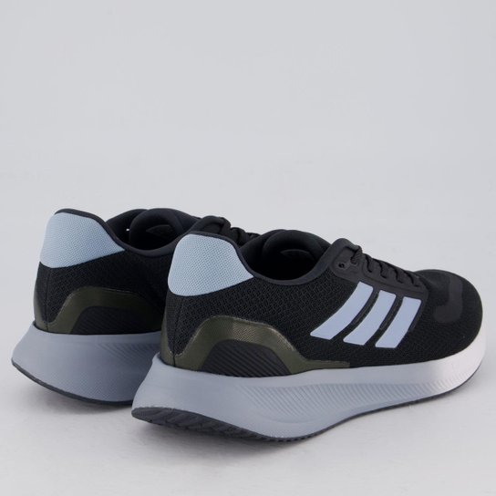 Tênis Adidas RunFalcon 5 Preto e Cinza