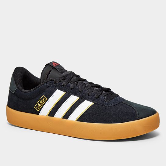 Tênis Couro Adidas Vl Court 3 0 Masculino