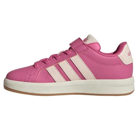 Tênis Infantil Meninas Adidas Grand Court 3.0 Rosa - JP937