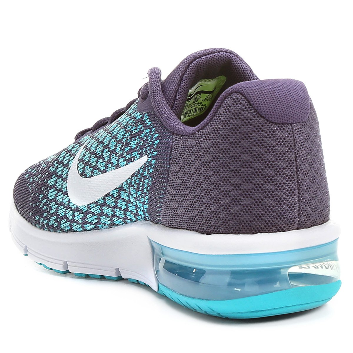 tenis nike air max sequent 2 azules