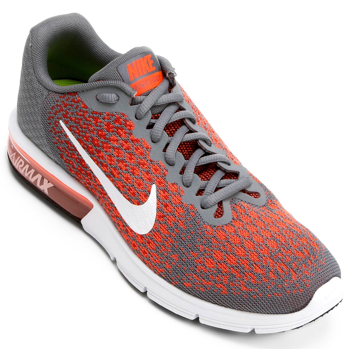 tenis nike air max masculino laranja