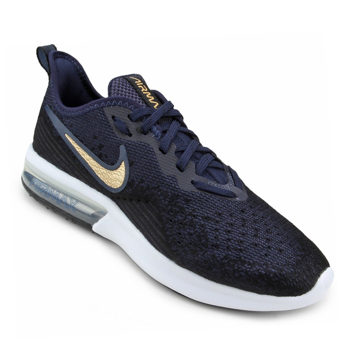 tenis nike metade branco metade preto