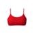 Top Adidas Essentials Suporte Leve Feminino - Vermelho Escuro