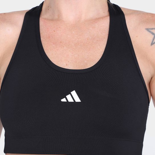 Top Adidas Treino Suporte Médio Feminino