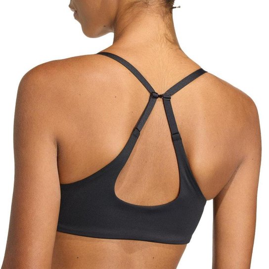 Top Feminino Adidas Optime Essentials Preto - JZ2198
