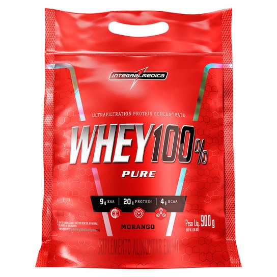 Whey Protein 100% Super Pure 900 g Body Size Refil - IntegralMédica