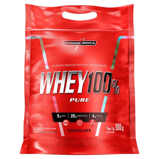 Whey Protein 100% Super Pure 900 g Body Size Refil - IntegralMédica