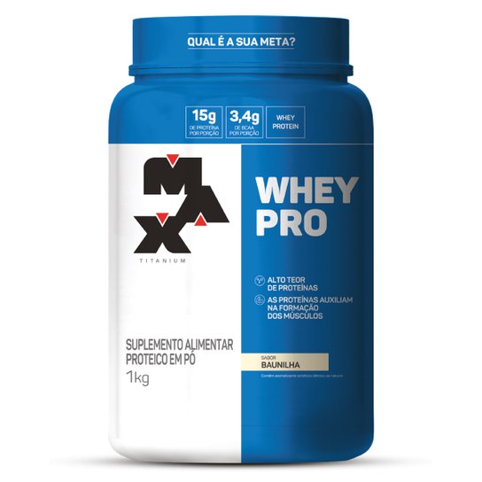 Whey Protein Pro 1 kg - Max Titanium