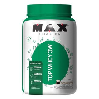 Whey Protein Top Whey 3W Mais Natural 900 g - Max Titanium